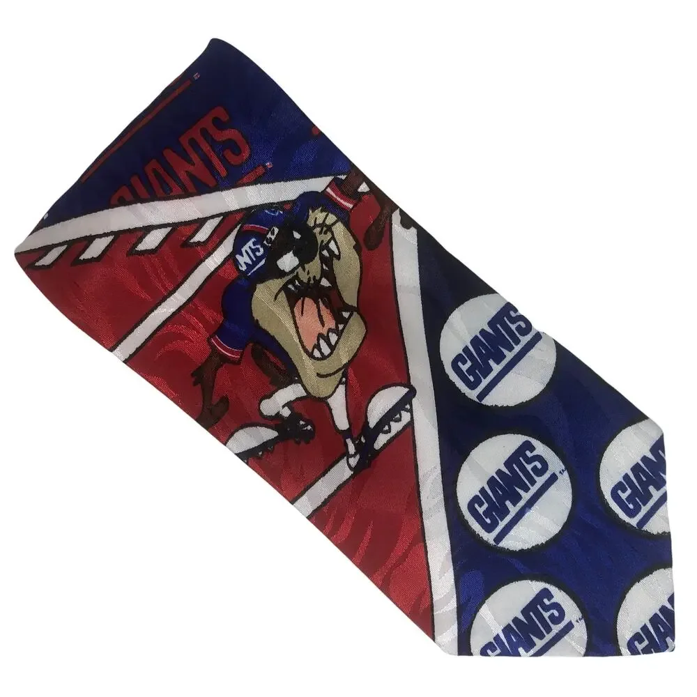 Looney Tunes New York Giants Tie